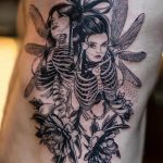 photo tattoo geisha 01.03.2019 №269 - geisha tattoo design idea - tattoovalue.net