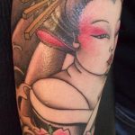 photo tattoo geisha 01.03.2019 №279 - geisha tattoo design idea - tattoovalue.net