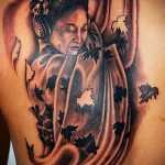 photo tattoo geisha 01.03.2019 №283 - geisha tattoo design idea - tattoovalue.net