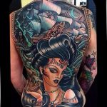 photo tattoo geisha 01.03.2019 №288 - geisha tattoo design idea - tattoovalue.net