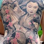 photo tattoo geisha 01.03.2019 №294 - geisha tattoo design idea - tattoovalue.net