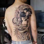 photo tattoo geisha 01.03.2019 №298 - geisha tattoo design idea - tattoovalue.net