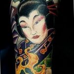 photo tattoo geisha 01.03.2019 №300 - geisha tattoo design idea - tattoovalue.net