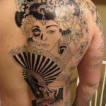 photo tattoo geisha 01.03.2019 №305 - geisha tattoo design idea - tattoovalue.net