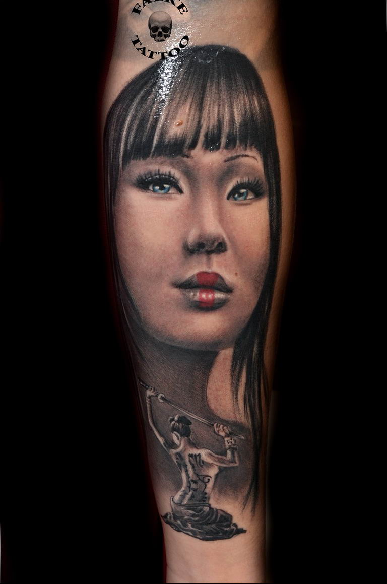 photo tattoo geisha 01.03.2019 №314 - geisha tattoo design idea - tattoovalue.net