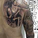 photo tattoo geisha 01.03.2019 №318 - geisha tattoo design idea - tattoovalue.net