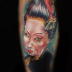 photo tattoo geisha 01.03.2019 №355 - geisha tattoo design idea - tattoovalue.net