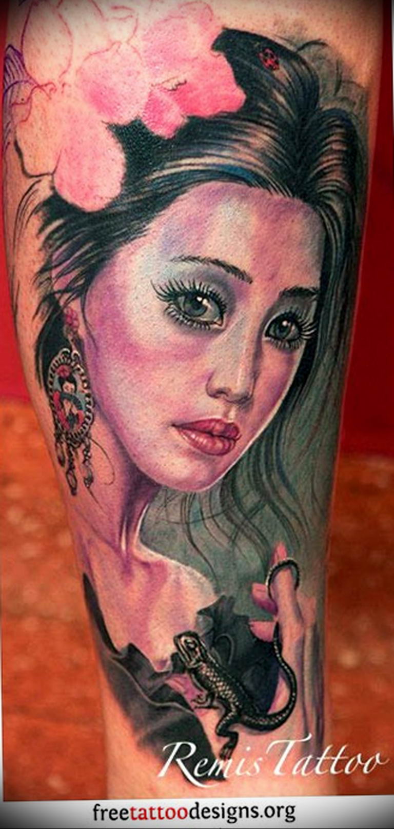 photo tattoo geisha 01.03.2019 №360 - geisha tattoo design idea - tattoovalue.net