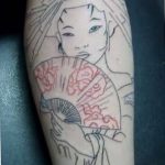 photo tattoo geisha 01.03.2019 №363 - geisha tattoo design idea - tattoovalue.net