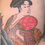 photo tattoo geisha 01.03.2019 №371 - geisha tattoo design idea - tattoovalue.net