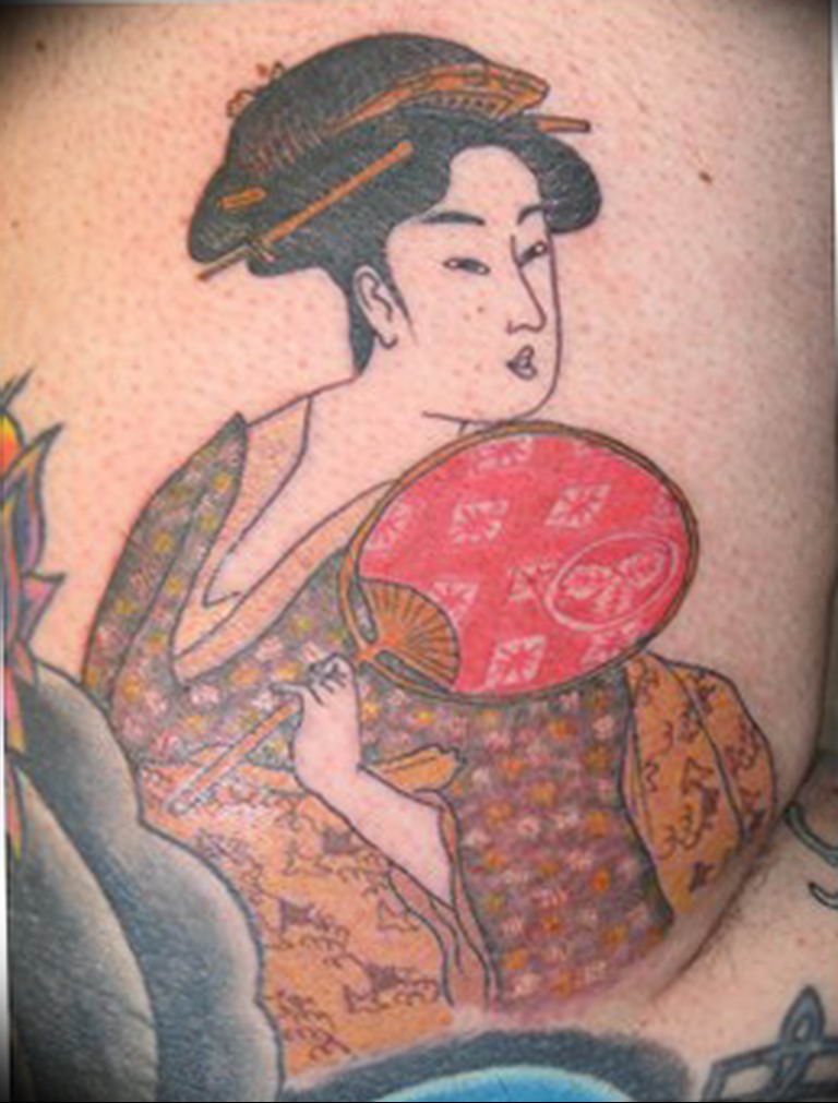 photo tattoo geisha 01.03.2019 №371 - geisha tattoo design idea - tattoovalue.net