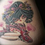 photo tattoo geisha 01.03.2019 №388 - geisha tattoo design idea - tattoovalue.net