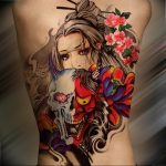 photo tattoo geisha 01.03.2019 №394 - geisha tattoo design idea - tattoovalue.net