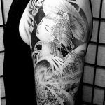 photo tattoo geisha 01.03.2019 №402 - geisha tattoo design idea - tattoovalue.net