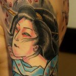 photo tattoo geisha 01.03.2019 №405 - geisha tattoo design idea - tattoovalue.net