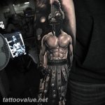 photo tattoo gladiator 01.03.2019 №060 - idea for tattoo tattoo with gladiator - tattoovalue.net
