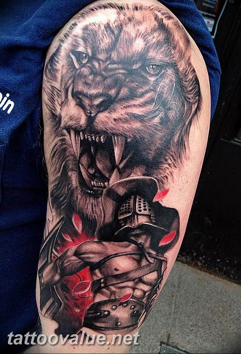 Deadman Tattoos Glasgow  a tattoo by Agata Szczuko TattoosDesigns lion  spartan gladiator realism liontattoo spartantattoo gladiatortattoo  realismtattoo glasgow tattoo glasgowtattoo glasgowink  glasgowtattooartist glasgowtattooshop 