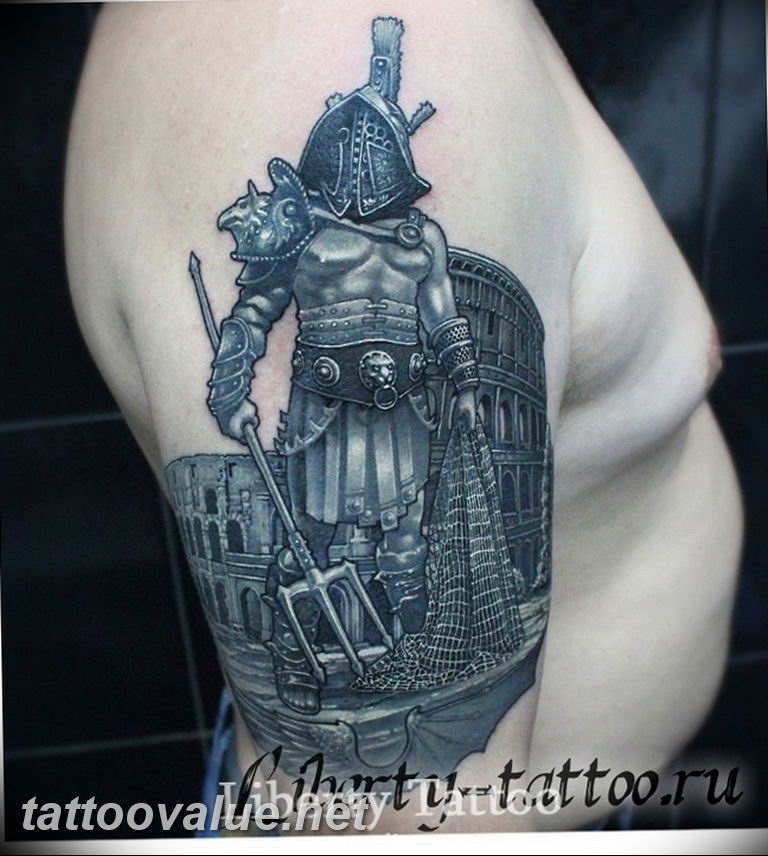 Return to Gladiator tattoo meaning. 