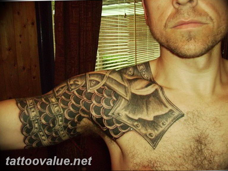 101 Best Armor Shoulder Tattoo Ideas That Will Blow Your Mind  Outsons