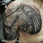 photo tattoo gladiator 01.03.2019 №029 - idea for tattoo tattoo with gladiator - tattoovalue.net