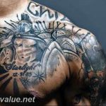 photo tattoo gladiator 01.03.2019 №038 - idea for tattoo tattoo with gladiator - tattoovalue.net