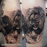 photo tattoo gladiator 01.03.2019 №047 - idea for tattoo tattoo with gladiator - tattoovalue.net