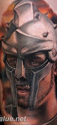 photo tattoo gladiator 01.03.2019 №049 – idea for tattoo tattoo with gladiator – tattoovalue.net