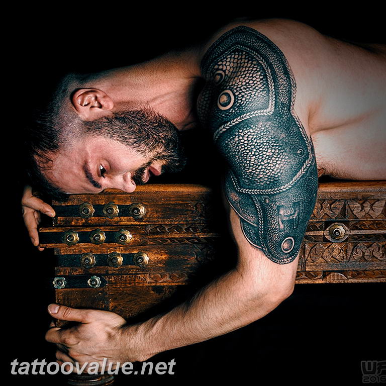 photo tattoo gladiator 01.03.2019 №062 - idea for tattoo tattoo with gladiator - tattoovalue.net