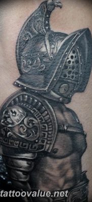 photo tattoo gladiator 01.03.2019 №085 – idea for tattoo tattoo with gladiator – tattoovalue.net