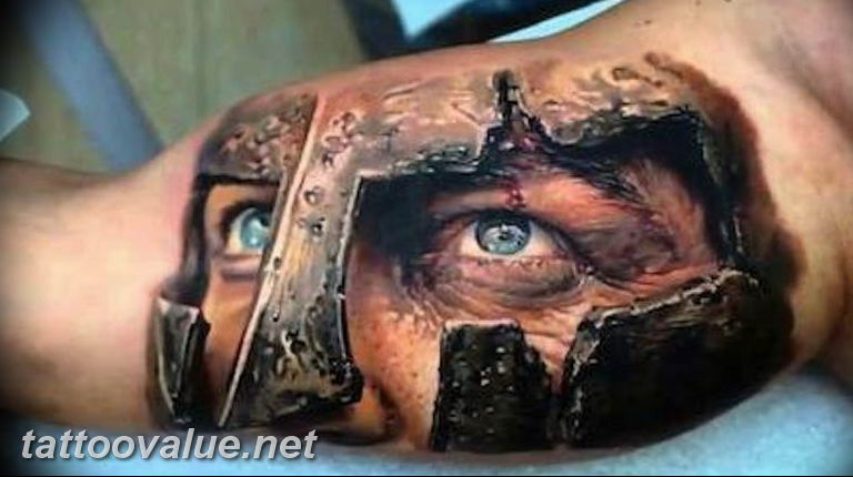 photo tattoo gladiator 01.03.2019 №088 - idea for tattoo tattoo with gladiator - tattoovalue.net