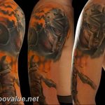 photo tattoo gladiator 01.03.2019 №110 - idea for tattoo tattoo with gladiator - tattoovalue.net