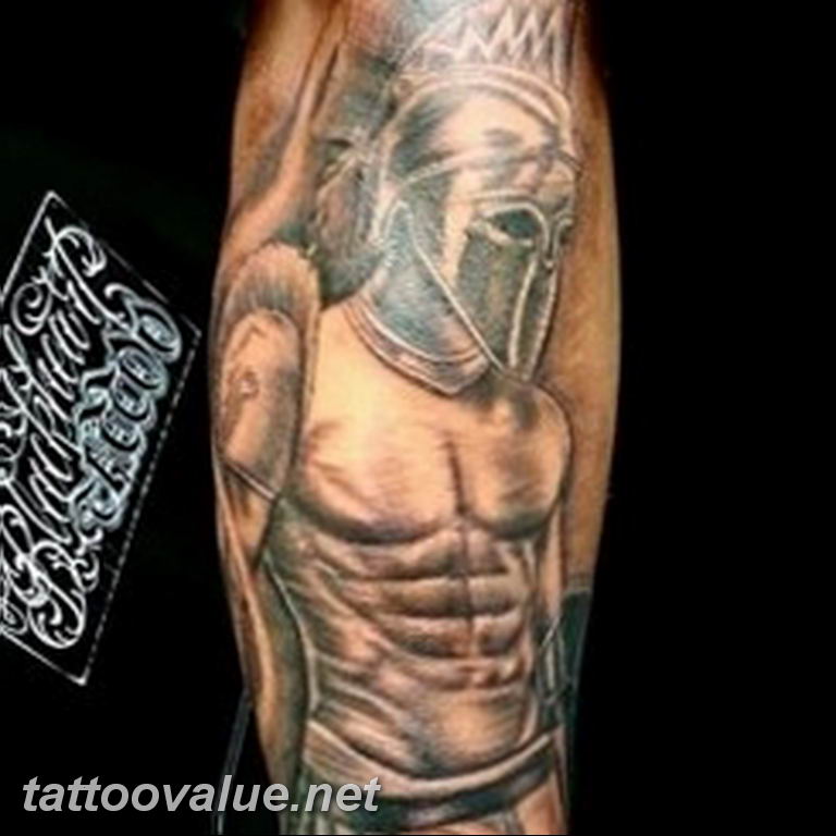 photo tattoo gladiator 01.03.2019 №124 - idea for tattoo tattoo with gladiator - tattoovalue.net