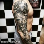 photo tattoo gladiator 01.03.2019 №168 - idea for tattoo tattoo with gladiator - tattoovalue.net