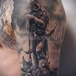 photo tattoo gladiator 01.03.2019 №224 - idea for tattoo tattoo with gladiator - tattoovalue.net