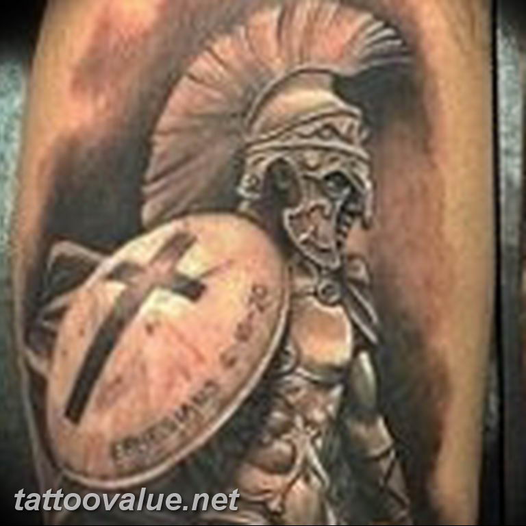 photo tattoo gladiator 01.03.2019 №236 - idea for tattoo tattoo with gladiator - tattoovalue.net