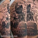 photo tattoo gladiator 01.03.2019 №244 - idea for tattoo tattoo with gladiator - tattoovalue.net