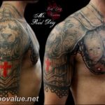 photo tattoo gladiator 01.03.2019 №269 - idea for tattoo tattoo with gladiator - tattoovalue.net