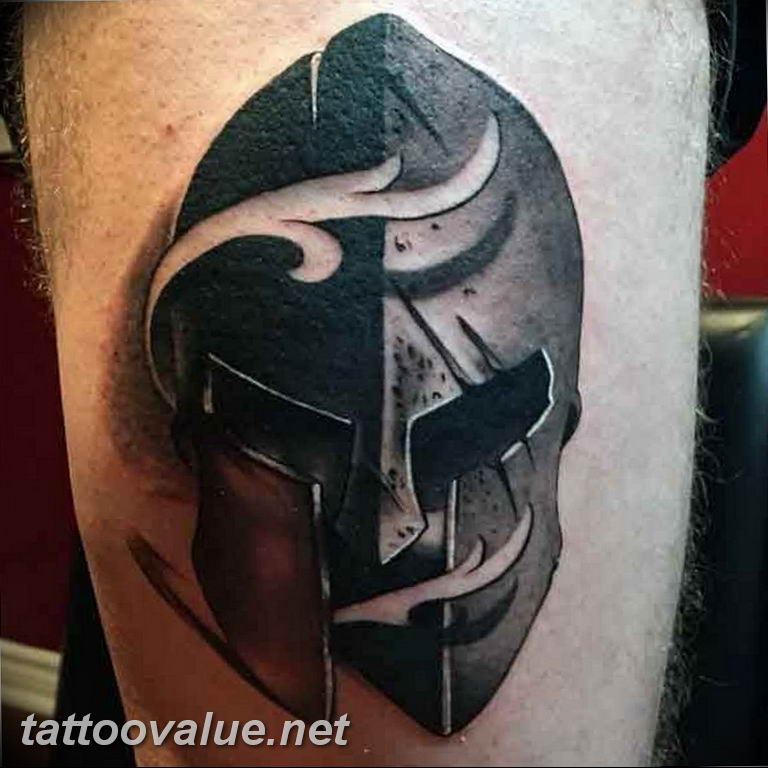 photo tattoo gladiator 01.03.2019 №290 - idea for tattoo tattoo with gladiator - tattoovalue.net