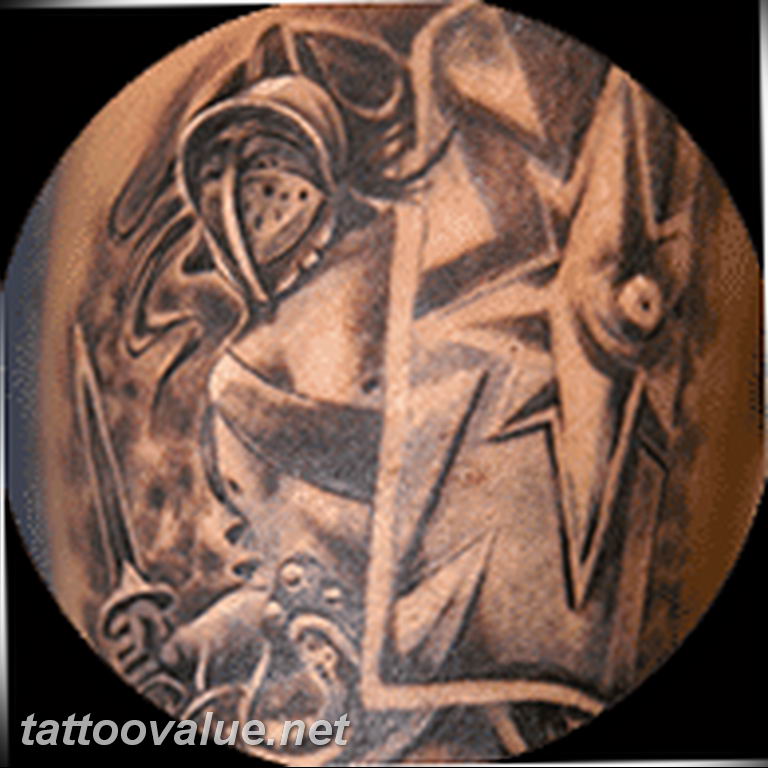 photo tattoo gladiator 01.03.2019 №331 - idea for tattoo tattoo with gladiator - tattoovalue.net