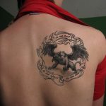 photo tattoo griffin 04.03.2019 №129 - idea for drawing a tattoo with a griffin - tattoovalue.net