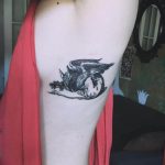 photo tattoo griffin 04.03.2019 №011 - idea for drawing a tattoo with a griffin - tattoovalue.net