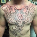 photo tattoo griffin 04.03.2019 №029 - idea for drawing a tattoo with a griffin - tattoovalue.net