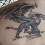 photo tattoo griffin 04.03.2019 №036 - idea for drawing a tattoo with a griffin - tattoovalue.net