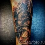 photo tattoo griffin 04.03.2019 №055 - idea for drawing a tattoo with a griffin - tattoovalue.net