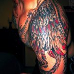 photo tattoo griffin 04.03.2019 №060 - idea for drawing a tattoo with a griffin - tattoovalue.net