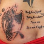 photo tattoo griffin 04.03.2019 №063 - idea for drawing a tattoo with a griffin - tattoovalue.net