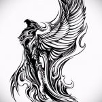 photo tattoo griffin 04.03.2019 №091 - idea for drawing a tattoo with a griffin - tattoovalue.net