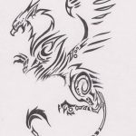 photo tattoo griffin 04.03.2019 №134 - idea for drawing a tattoo with a griffin - tattoovalue.net