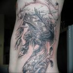 photo tattoo griffin 04.03.2019 №139 - idea for drawing a tattoo with a griffin - tattoovalue.net