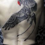 photo tattoo griffin 04.03.2019 №147 - idea for drawing a tattoo with a griffin - tattoovalue.net